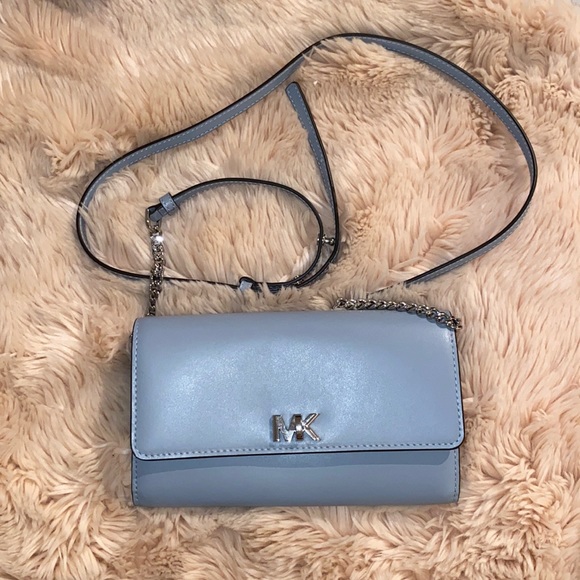 MICHAEL Michael Kors Handbags - Michael Kors Mott light blue crossbody bag